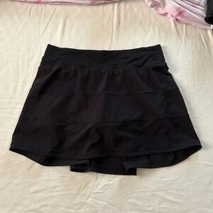 lululemon Pace Rival Skirt Black Size 6
